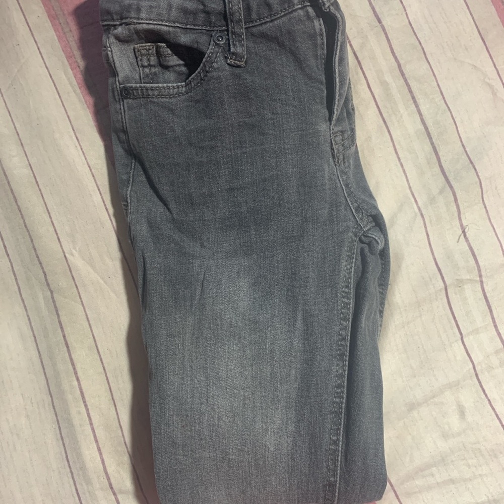 Grey skinny jeans
